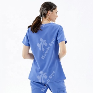 Conjuntos de uniformes médicos para mujeres de nuevo estilo, uniformes de hospital de moda diseñados y fabricados por la fábrica - Product Image 3