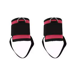 Correas de tobillo para levantamiento de pesas de gimnasio, correas ajustables para tirar del tobillo para hombres y mujeres, tarifa de venta completa - Product Image 5