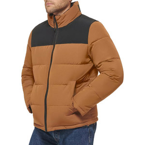 แจ็คเก็ตกันลมสำหรับผู้ชายเสื้อ2025บอมเบอร์มีฮู้ดกันน้ำมีโลโก้ออกแบบได้ตามต้องการสำหรับฤดูหนาว - Product Image 1