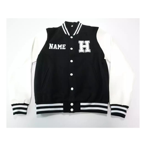 Chaqueta de béisbol personalizable de calidad superior Estilo de tendencia Lona El mejor material Más vendido Precio bajo Impresión excepcional - Product Image 4