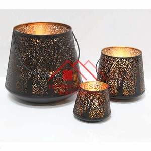 Linterna colgante de hierro hecha a mano más vendida para la decoración de la boda de la granja del jardín del hogar - Product Image 3
