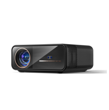 Hy300 Portable 4K Projector High Brightness 1000 ANSI Lumens 1080P 3D Android 9 Smart for Wi-Fi USB Laser Lamp US