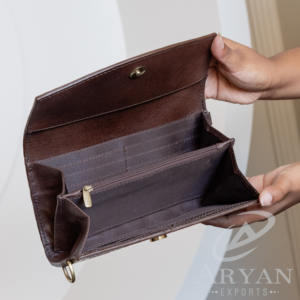 Grande pochette en cuir usiné à la main pour femmes sac à bandoulière Style occidental Boho Chic sac Western marron sac en cuir cadeaux de fête des mères - Product Image 6