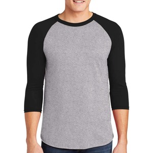 Camiseta con cuello redondo y manga larga para hombre con logotipo personalizado, camiseta blanca y negra de manga larga - Product Image 4