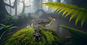 High Security Outdoor Smart Door Lock Waterproof <b>Padlocks</b> for Gym Cabinets and Luggage Smart Antique Fish Design - Product Image 2