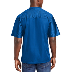 Custom Vintage Sports <b>T</b> <b>Shirt</b> Oversized Boxy <b>Fit</b> Breathable Polyester Mesh Tee Screen Printing Heavy <b>Crop</b> Men's Jersey <b>Shirt</b> - Product Image 2