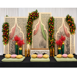 Arcos Clásicos para Bodas Musulmanas, Arcos Marroquíes con Corte Láser, Elegantes Paneles Islámicos Marroquíes para Bodas con Corte Láser, Reino Unido - Product Image 1