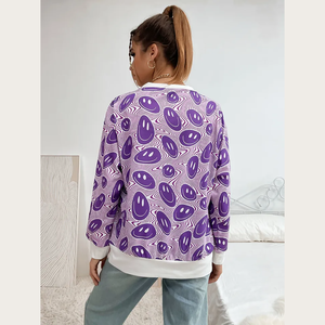 Sweat à capuche surdimensionné en coton éponge français 400 Gsm pour femmes Logo avant à col à capuche de haute qualité pour l'hiver - Product Image 2