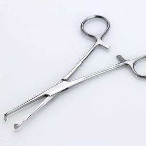 Pinzas de tejido Allis 16cm 4x5 dientes Fórceps de agarre de tejido intestinal quirúrgico de alta calidad - Product Image 1
