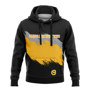 เสื้อฮู้ดสวมหัวโอเวอร์ไซส์ผ้าฝ้าย100% พิมพ์ลายพัฟสำหรับผู้ชายขนาดใหญ่พิเศษออกแบบได้ตามต้องการ - Product Image 1