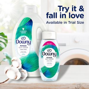 Downy Rinse, Désodorisant pour Linge, Parfum Coton Frais, 62 fl oz, Assouplissant et Désodorisant pour Linge, Compatible HE - Product Image 4