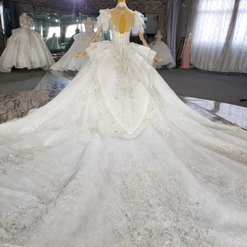 Htl2317 2022 Hot Sale Wholesale Women'S Wedding Dress Lace Bridal Wedding Dress Elegant Dress