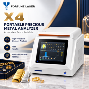 Testeur de pureté de l'or de bureau, spectromètre XRF haute précision pour la vérification de la pureté des lingots et des métaux recyclés - Product Image 1