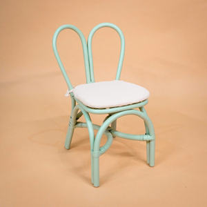 Silla de conejito de ratán natural hecha a mano superventas para niños de 2 a 7 años, material de madera para el hogar de Vietnam NhatMinh - Product Image 3