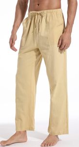 2025 Vintage grande taille hommes pantalons haute qualité léger tricoté toile séchage rapide taille moyenne Style lavé - Product Image 3