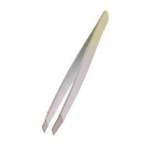 Pinzas de Cejas con Punta Inclinada Personalizadas, de Acero Inoxidable, Ligeras y Ecológicas, Gran Venta - Product Image 6