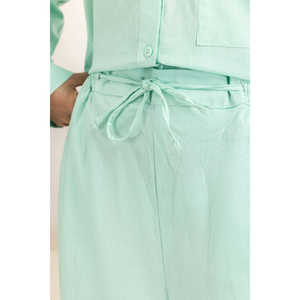 กางเกงขายาวผ้าอ็อกซ์ฟอร์ดทรงปกติ WM-COD-SS25-368B - Product Image 4