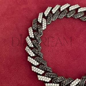 Bracelet Hip Hop Exclusif pour Homme en Argent Sterling 925, Plaqué Argent Brillant, Charme Diamant de Laboratoire, Design Unique Certifié - Product Image 5