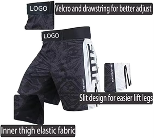 Wholesale Muay Thai Boxing Shorts Kickboxing Fight Tiger Muay Thai Shorts Custom Breathable Boxing <b>Trunks</b> <b>Man</b> Woman Mma Shorts - Product Image 3