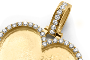 Fait sur mesure VVS Lab Grown Diamond Lettre Pendentifs Glacé Hip Hop Rappeur Style Meilleur Prix 10K/14K Or Matériel - Product Image 2