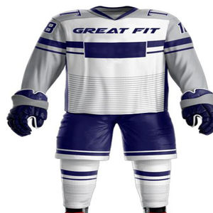 NUEVO Uniforme de Hockey sobre Hielo Personalizado al por Mayor, Uniforme de Hockey sobre Hielo Transpirable de Secado Rápido en Oferta para Hombre, Transpirable con OEM - Product Image 6