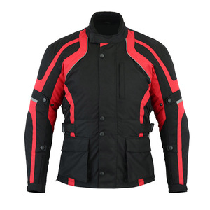 Veste de moto respirante pour hommes imperméable confortable nouveau Design moto Cordura veste fabriquée au Pakistan - Product Image 1