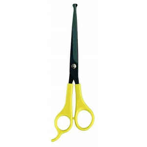 Ciseaux de toilettage à poignée en plastique Ciseaux de coupe de cheveux en acier inoxydable à vendre - Product Image 4