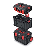 Kistenberg X Block SET sistema modular caja de herramientas modular con ruedas 38x54.6x97