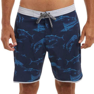 Pantalones Cortos de Pesca para Hombre 2026, Diseño Deportivo, Algodón/Poliéster, Secado Rápido, Cintura Elástica Alta, Diseño Nuevo, Patrón Sólido, Transpirables - Product Image 1