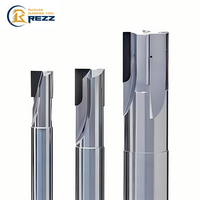 Diamant PCD Type de flûte outil de fraisage CNC pcd fraise diamantée pour l'industrie de traitement du Graphite