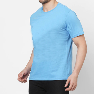 T-shirts pour hommes de qualité supérieure, 100% coton, manches courtes, col rond, décontractés, séchage rapide, anti-rides, tendance, fabrication directe en usine - Product Image 2