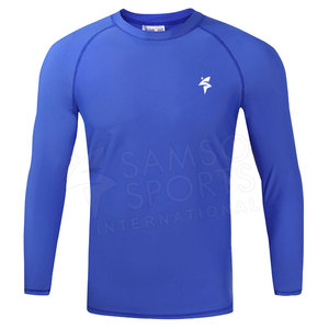 Protège-éruptions cutanées UPF50 respirant pour hommes, imprimé sur mesure et par sublimation, anti-UV, protège-sports - Product Image 1