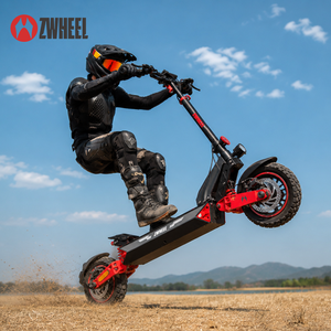 Patinete Eléctrico ZWHEEL D3 Todoterreno de Aleación de Aluminio, Llantas de 10 Pulgadas, 52 KM/H, Freno de Disco, Plegable, Impermeable, Motor de 1200 W, Litio - Product Image 3