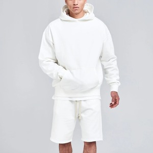 Conjunto de pantalones cortos con capucha para hombre, ropa informal personalizada, diseño elegante de OEM para ropa de calle, trajes transpirables de verano, proveedor directo - Product Image 6