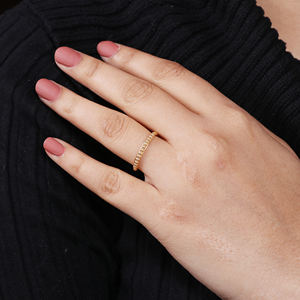 Nouvelle bague plaquée or 18 carats belle pierre précieuse bijoux de mariage pour anniversaires et fêtes couleur argent et or - Product Image 2