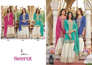 ชุดสูทออกกำลังทำจากผ้าไหมที่มีคุณภาพระดับพรีเมียมพร้อมงานปักและผ้านุ่ม - Product Image 6