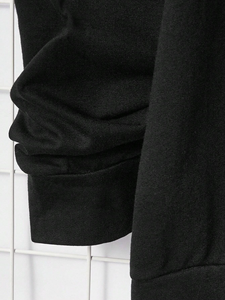 เสื้อมีฮู้ดผ้าฟลีซน้ำหนักมากสำหรับผู้ชายผ้าคอตตอน100% สูงระบายอากาศได้ดีปรับแต่งได้พิมพ์ตัวอักษรได้สำหรับฤดูหนาว - Product Image 4