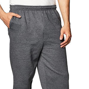 กางเกงสเวตเตอร์ทรงสลิมฟิตสำหรับผู้ชาย, กางเกงกีฬาผ้าคอตตอนเอวสูงสวมใส่สบายตกแต่งกระเป๋า - Product Image 2