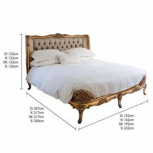 Nouveau Design en bois Style de luxe classique avec couleur personnalisée finition en bois de teck massif pour meubles de chambre à coucher et meubles d'hôtel - Product Image 1