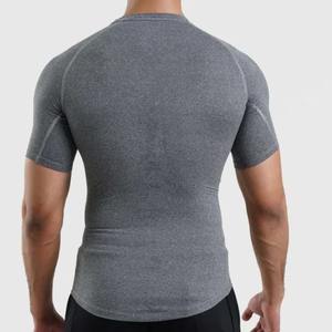 Camisas de compresión sin mangas Ropa de entrenamiento Camiseta sin mangas personalizada Hombres Gimnasio Activewear - Product Image 3