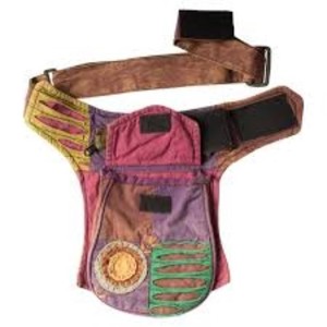 Sac à main décontracté en coton à fermeture par recouvrement à plusieurs motifs - Product Image 2