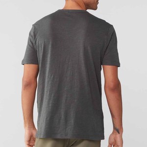 100% épais séchage rapide hommes T-Shirts conception de Sublimation personnalisée impression nouveau Design t-shirts motif solide à manches courtes cou - Product Image 4