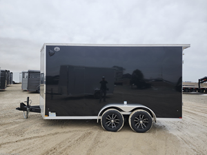 Remolque de Carga Cerrado US Cargo 7x14 de 2027, 84" de Altura Interior, Eje Tándem, Remolque Utilitario con Puerta de Rampa en V para Venta - Product Image 5