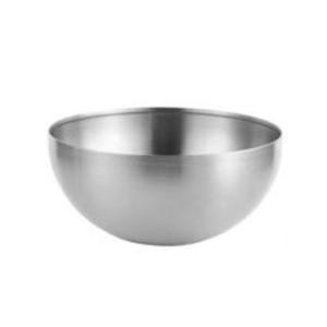 Elegante cuenco de acero inoxidable para servir, diseño de metal para presentaciones de comida con estilo y mejora de mesa, empaquetado en cartón - Product Image 4