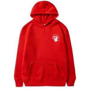 Sudadera de lana de algodón con logotipo personalizado para mujer, jersey de cuello redondo de gran tamaño 2021, ropa bordada personalizada - Product Image 3