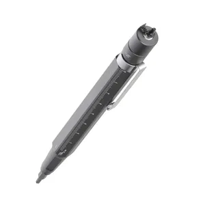 Portapenne Multifunzione Personalizzato con 13 Utensili, Kit Promozionale di Gadget per Costruzioni - Product Image 2