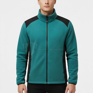 Veste Sherpa classique, chaude et confortable, doublée de polaire, pour la saison hivernale - Product Image 3