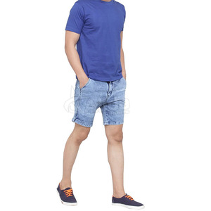 Nouveau style de shorts en jean avec design personnalisé Services OEM Shorts en jean pour hommes Shorts en jean pour hommes à bas prix - Product Image 6