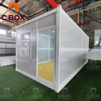 Chambres à coucher complètes pliantes préfabriquées de luxe Maisons préfabriquées en conteneur
