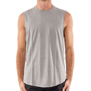 Débardeurs d'été en coton Spandex sans manches Gym Muscle Vest Anti-England Logo Print Casual Bodybuilding Clothing OEM for Gym - Product Image 3